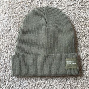 Zara olive green beanie